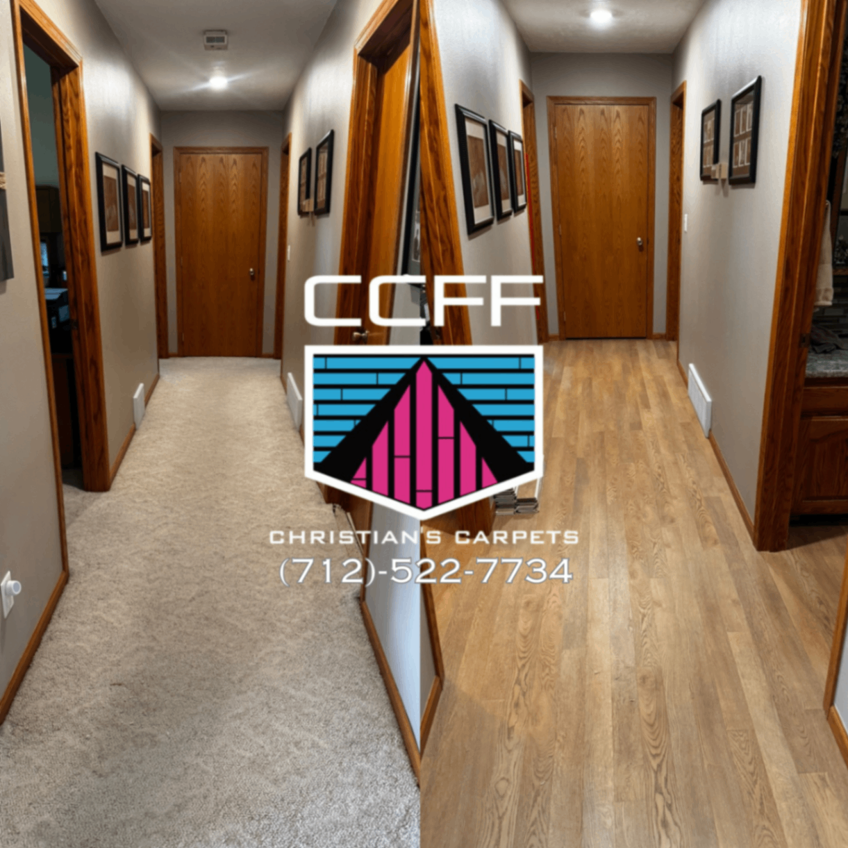 Commercial flooring project